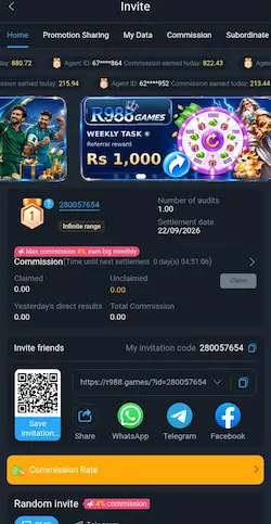 R988 Game Invite
