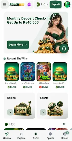 Khushwin Game Login